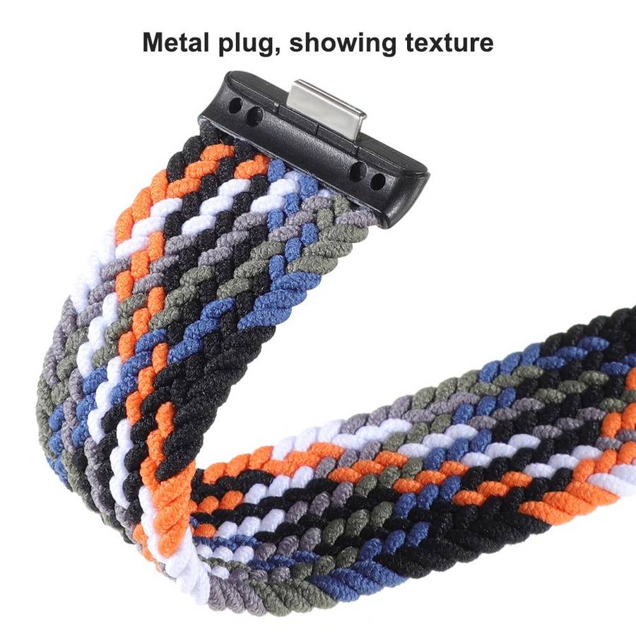 For Huawei Watch Fit 4 / Fit4 Pro / Fit3 Magnetic Buckle Loop Braid Watch Band(Violet)
