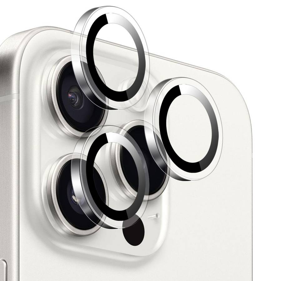 For iPhone 15 Pro / 15 Pro Max NORTHJO Camera Lens Protector Clear Ring Tempered Glass Film(Clear)