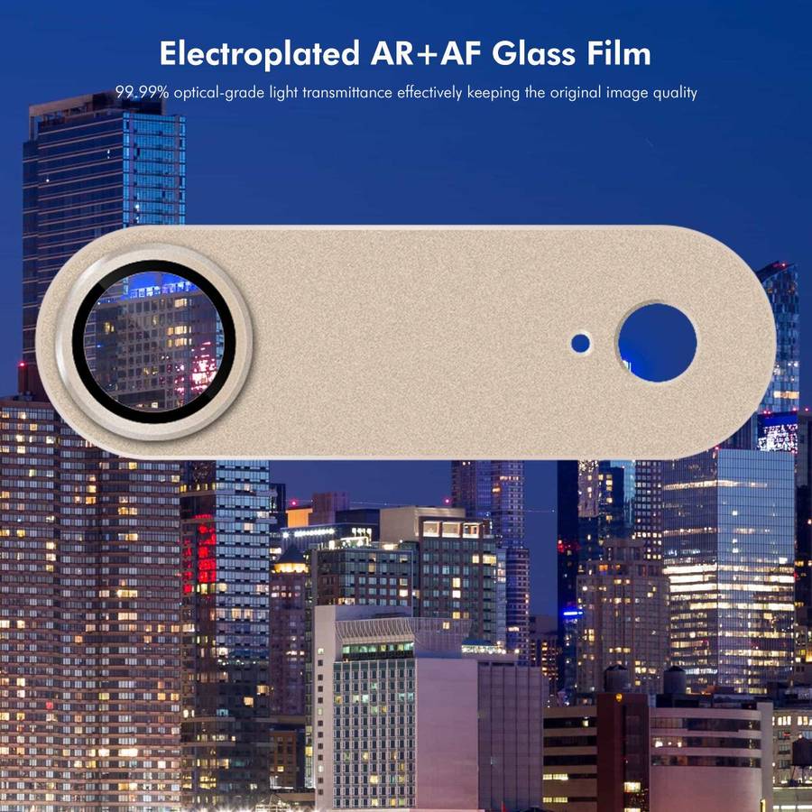 For iPhone Air ENKAY Anti-reflection Camera Lens Frosted Armor Aluminium Alloy Tempered ... (Grey)