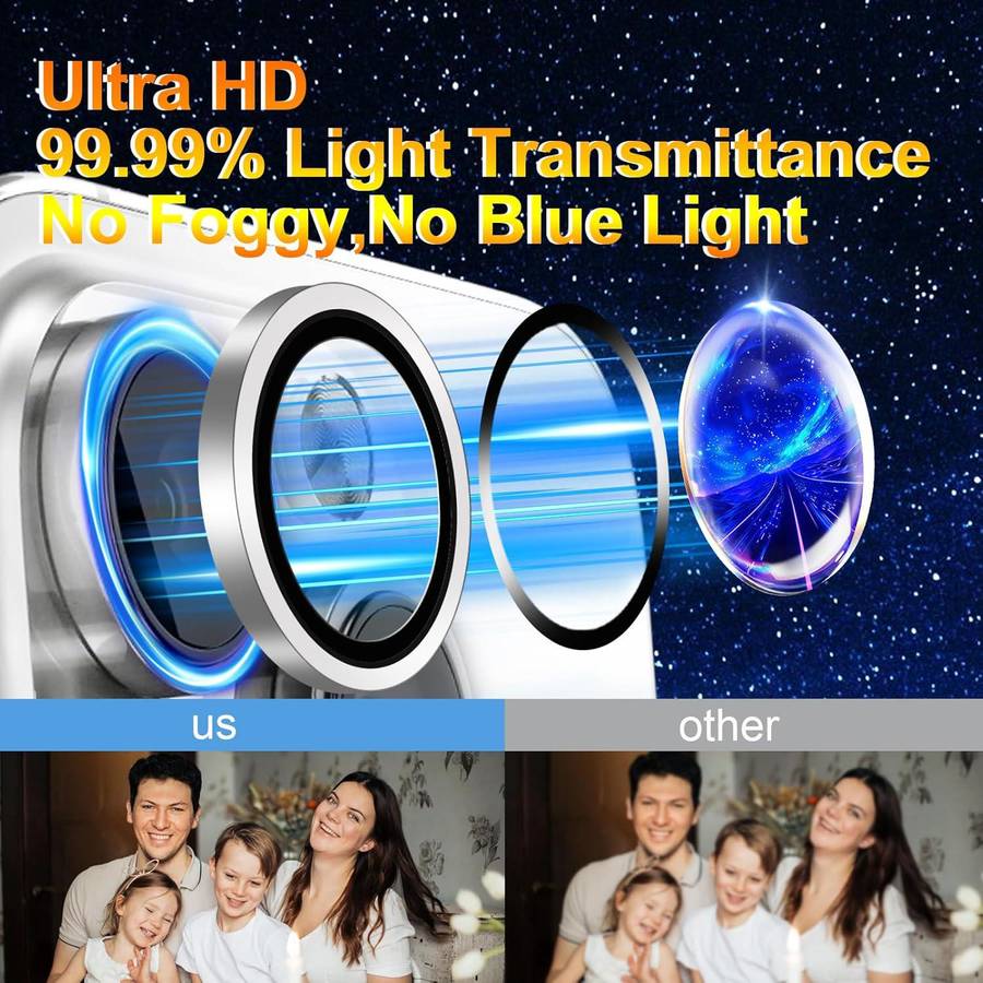 For Samsung Galaxy S25 Edge 5G Kalebol No Flicker Ultra-Thin Individual Camera ... (Titanium Gray)