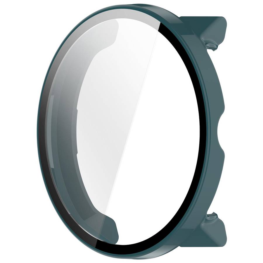 For Suunto Run Tempered Film Integrated PC Watch Protective Cover(Pine Green)