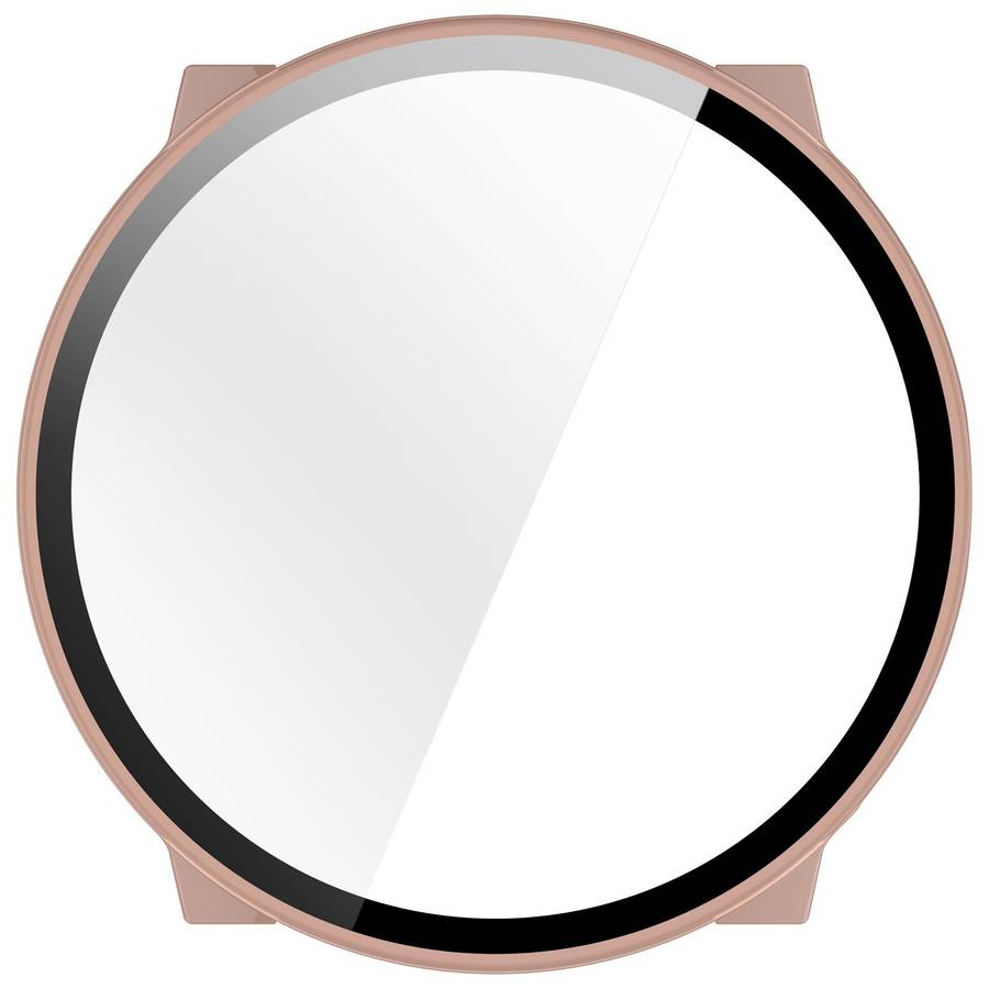 For Suunto Run Tempered Film Integrated PC Watch Protective Cover(Pink)