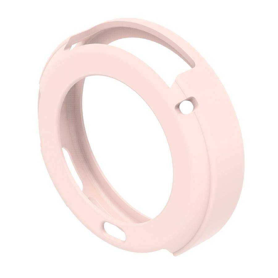 For Xiaomi Watch S4 41mm Silicone Watch Protective Cover(Nebula Pink)