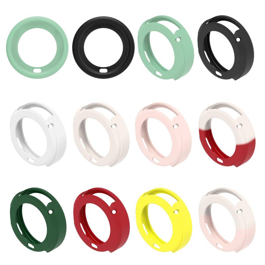 For Xiaomi Watch S4 41mm Silicone Watch Protective Cover(Lake Green)