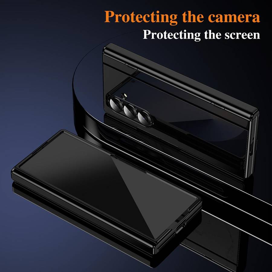 For Samsung Galaxy Z Fold7 5G Legend Piano Paint Leather Folding Phone Case(Black)