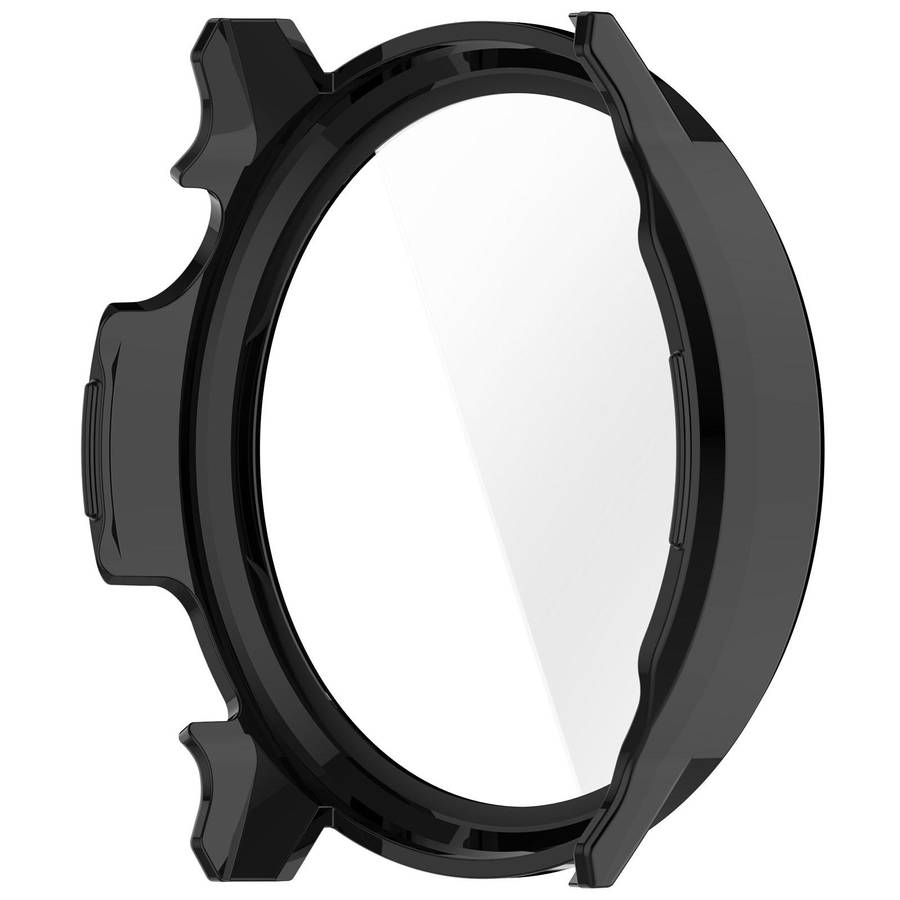 For Garmin Venu 4 45mm Tempered Film Integrated PC Watch Protective Cover(Black)