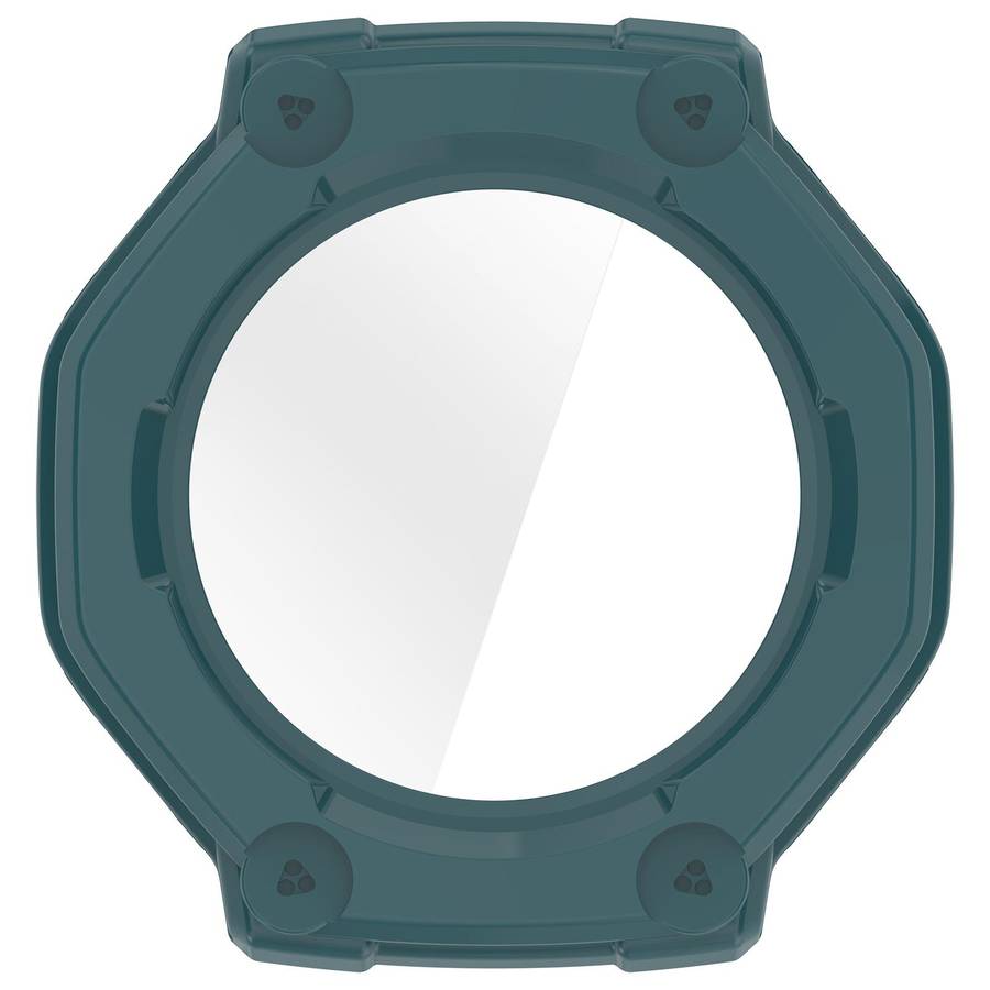 For Amazfit T-Rex 3 Tempered Film Integrated PC Watch Protective Cover(Green)