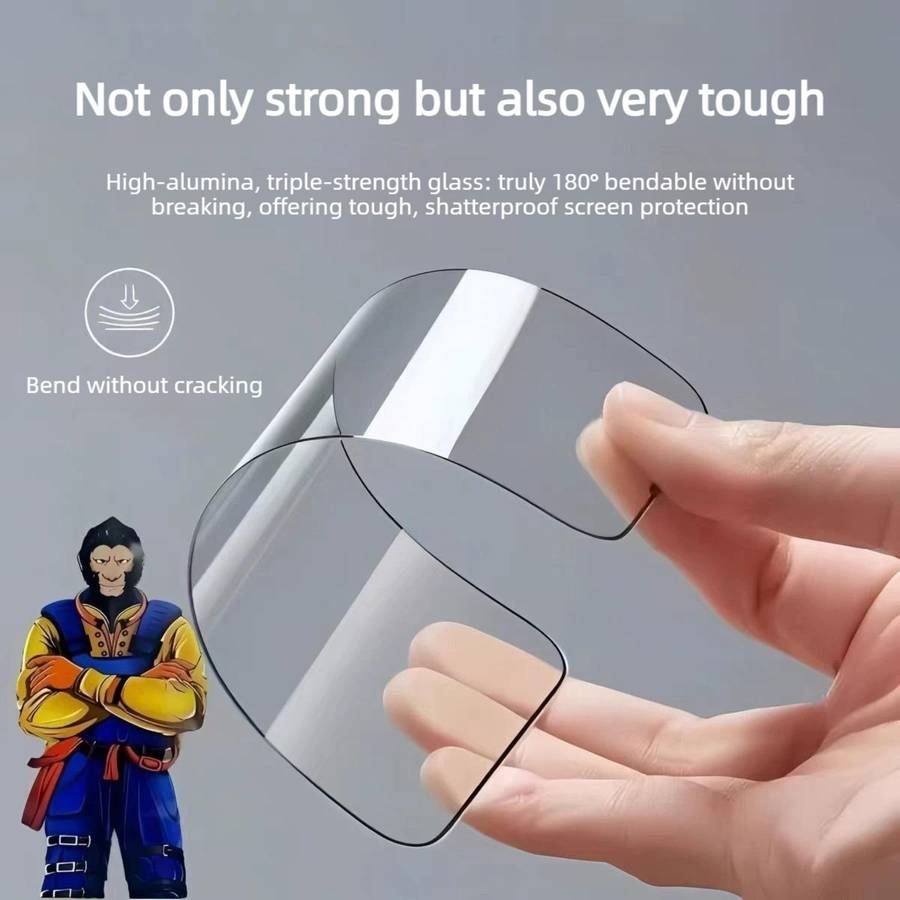 For Redmi Turbo 4 Pro 10pcs Armor Super-Strong 3D Curved 120C Anti-Static High-Aluminum Screen-Pri