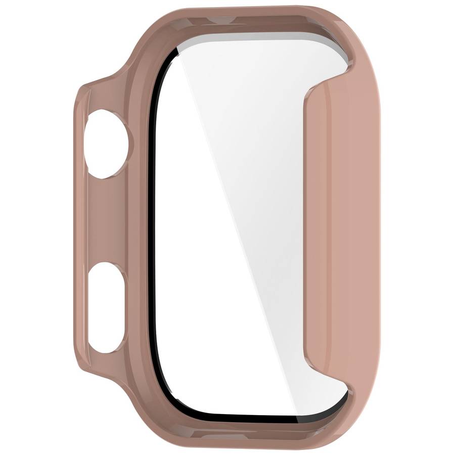 For Redmi Watch 6 Tempered Film Integrated PC Watch Protective Cover(Cherry Pink)