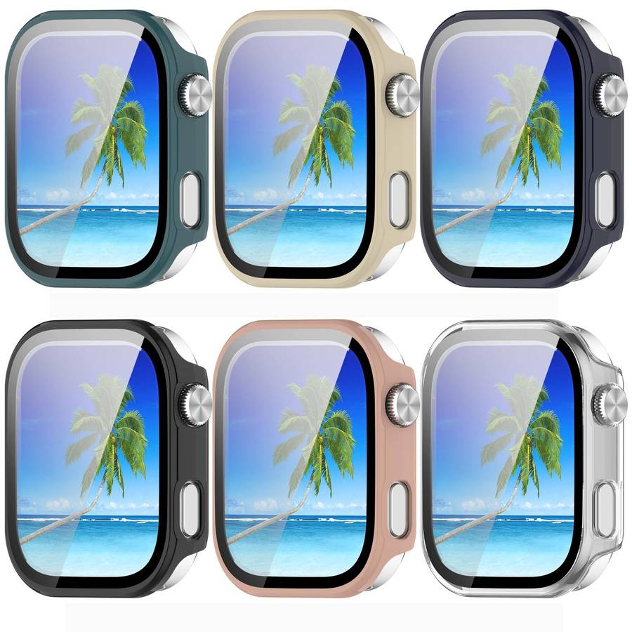 For Redmi Watch 6 Tempered Film Integrated PC Watch Protective Cover(Transparent)
