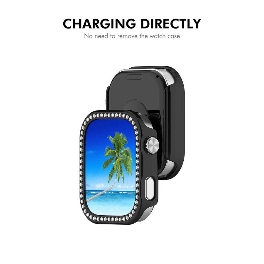 For Redmi Watch 6 ENKAY Hat-Prince Diamond PC Watch Cover with Full Coverage PMM ... (Transparent)