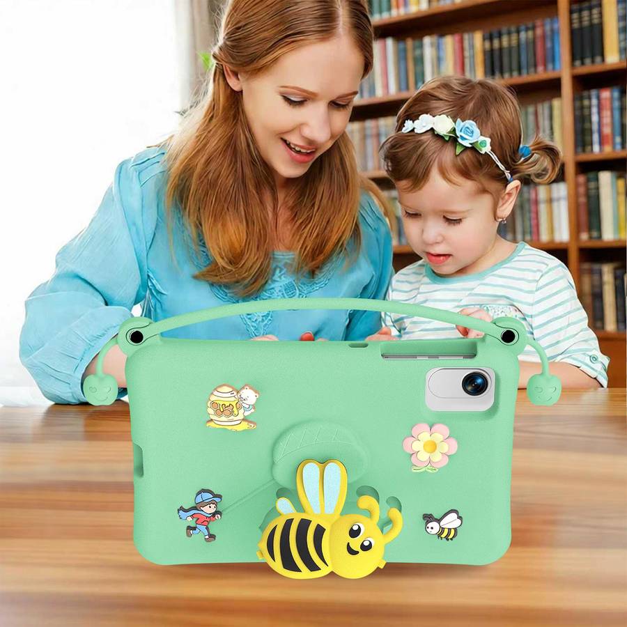 For Honor Pad X9a / X10 Pro / X9 Pro Little Bee EVA Shockproof Tablet Case(Light Cyan)