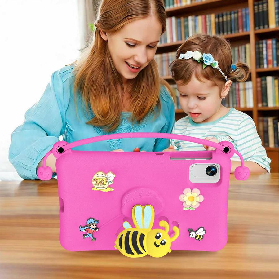 For Honor Pad X9a / X10 Pro / X9 Pro Little Bee EVA Shockproof Tablet Case(RoseRed)