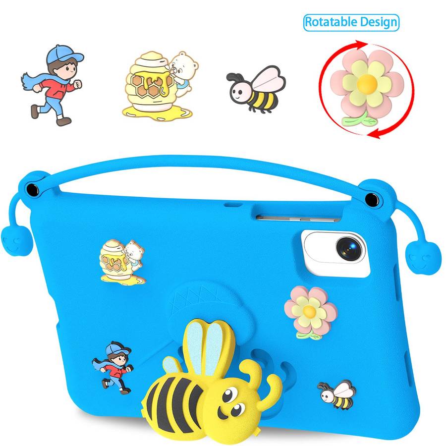 For Honor Pad X9a / X10 Pro / X9 Pro Little Bee EVA Shockproof Tablet Case(Blue)