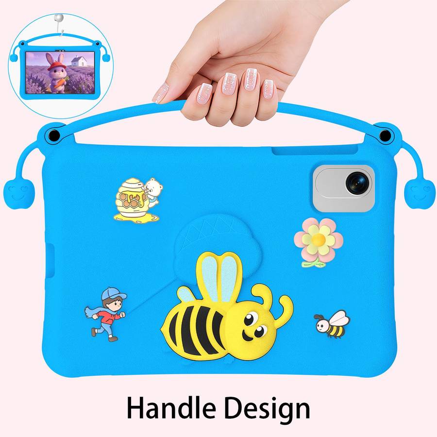 For Honor Pad X9a / X10 Pro / X9 Pro Little Bee EVA Shockproof Tablet Case(Blue)