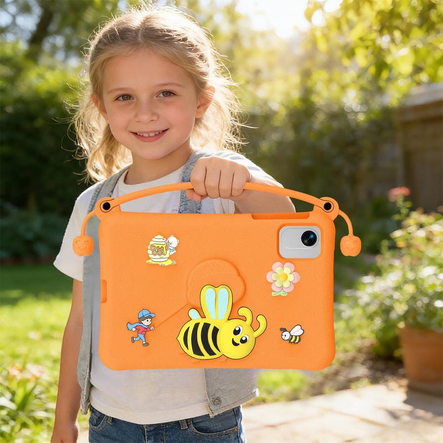For Honor Pad X9a / X10 Pro / X9 Pro Little Bee EVA Shockproof Tablet Case(Orange)