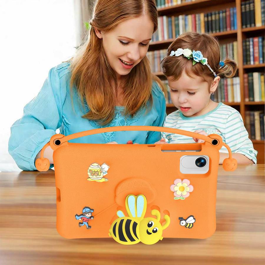 For Honor Pad X9a / X10 Pro / X9 Pro Little Bee EVA Shockproof Tablet Case(Orange)