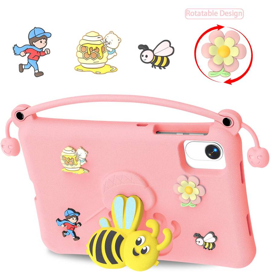 For Honor Pad X9a / X10 Pro / X9 Pro Little Bee EVA Shockproof Tablet Case(Pink)