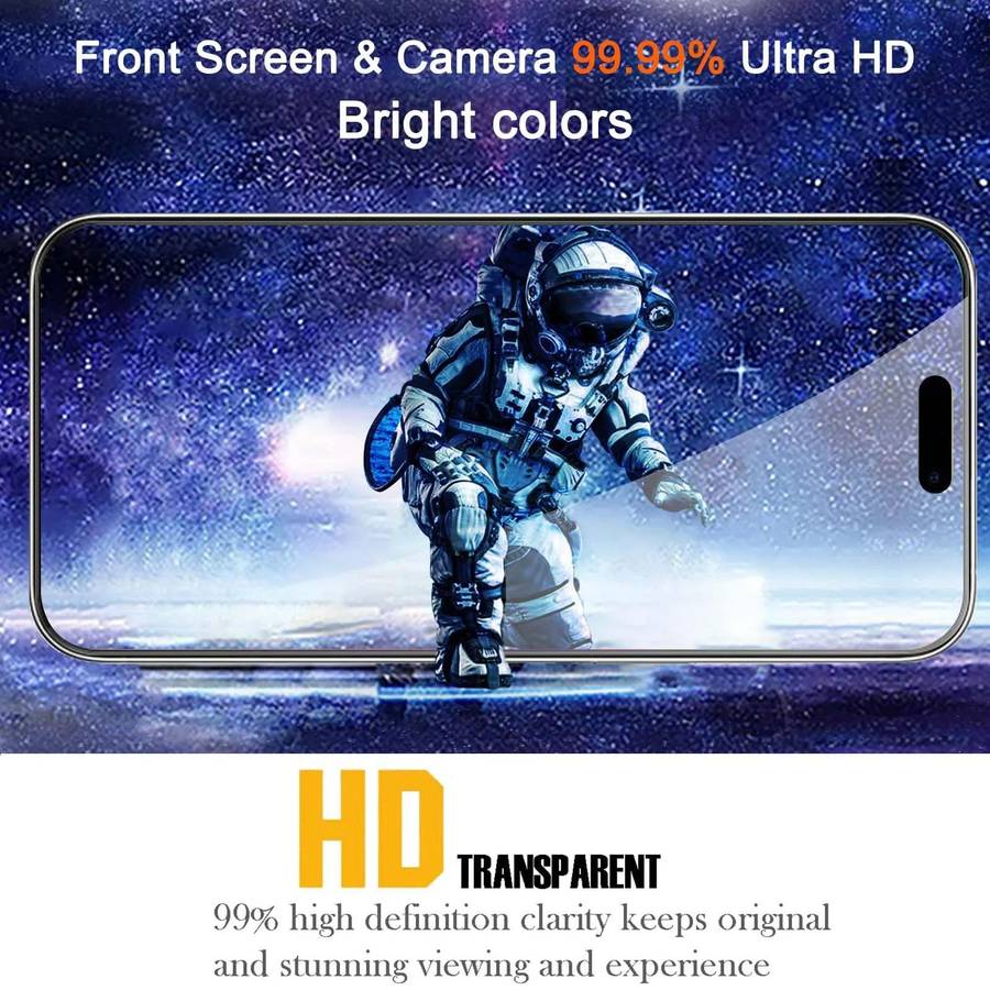For iPhone 12 Pro 10pcs 300CC 3D Borderless Anti-Dust Mesh Anti-Static HD Tempered Glass Flim