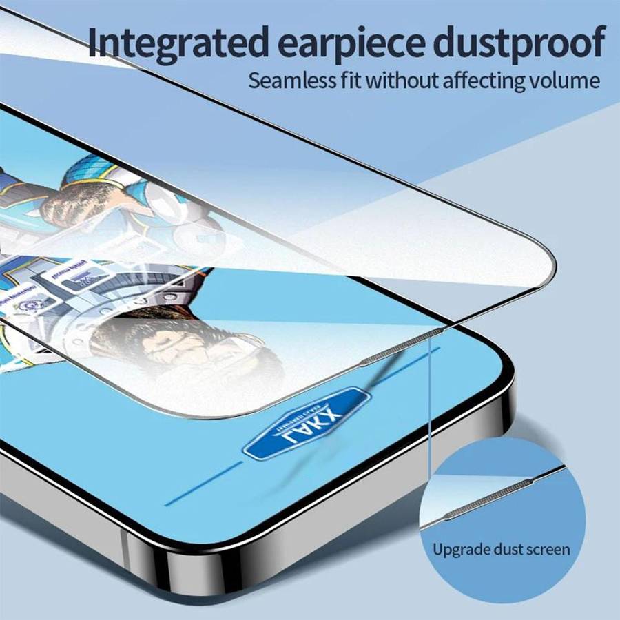 For Huawei Mate 80 / Mate 80 Pro 10pcs Blue Gorilla Anti-fingerprint Anti-static Silk Screen HD El