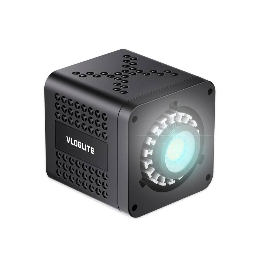 VLOGLITE P40RGB Photography 40W COB RGB Video Light 20 Effects Modes Studio Video Lamp