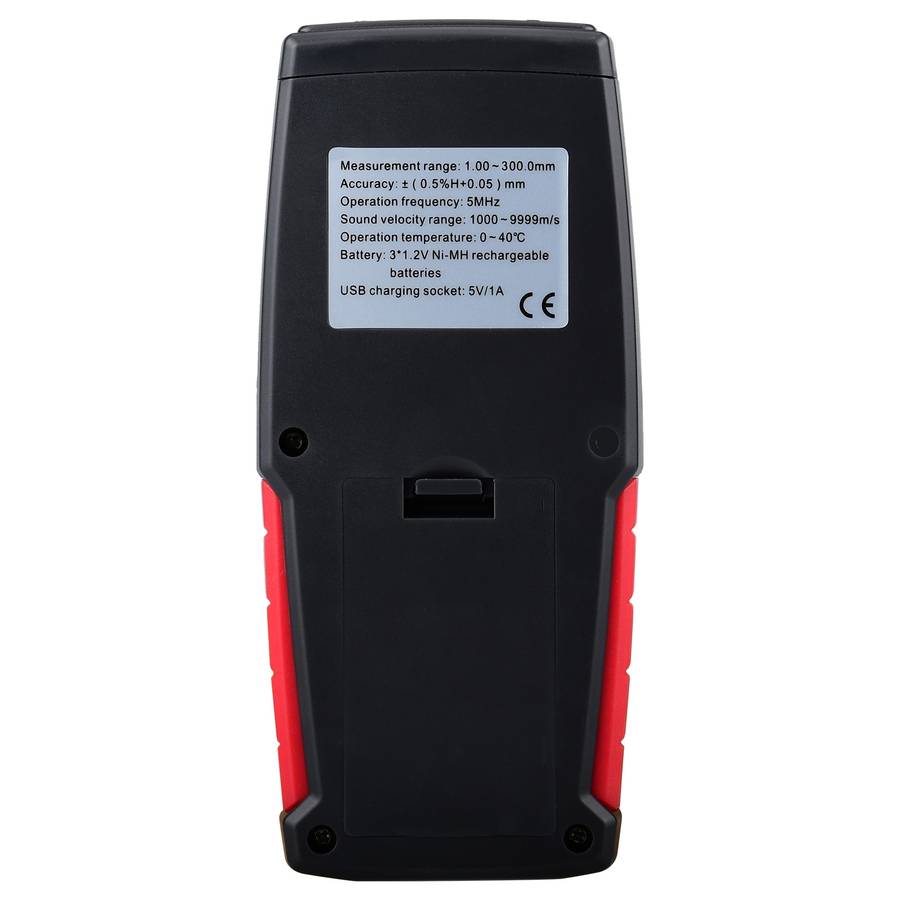 Wintact WT100A Digital Ultrasonic Thickness Gauge Meter Tester USB Charging Digital Thickness Metal