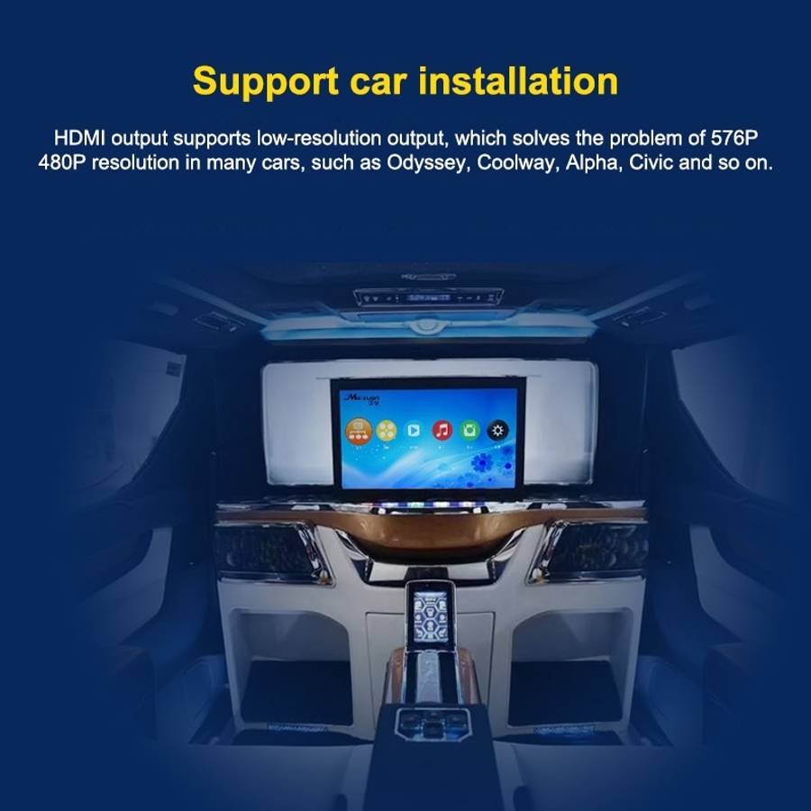 JEDX 4K HD Player Single AD Machine Power on Automatic Loop Play Video PPT Horizontal And Vertical