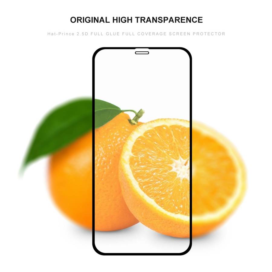 For iPhone 11 Pro / XS / X ENKAY Hat-prince Full Glue 0.26mm 9H 2.5D Tempered Glass Full Coverage