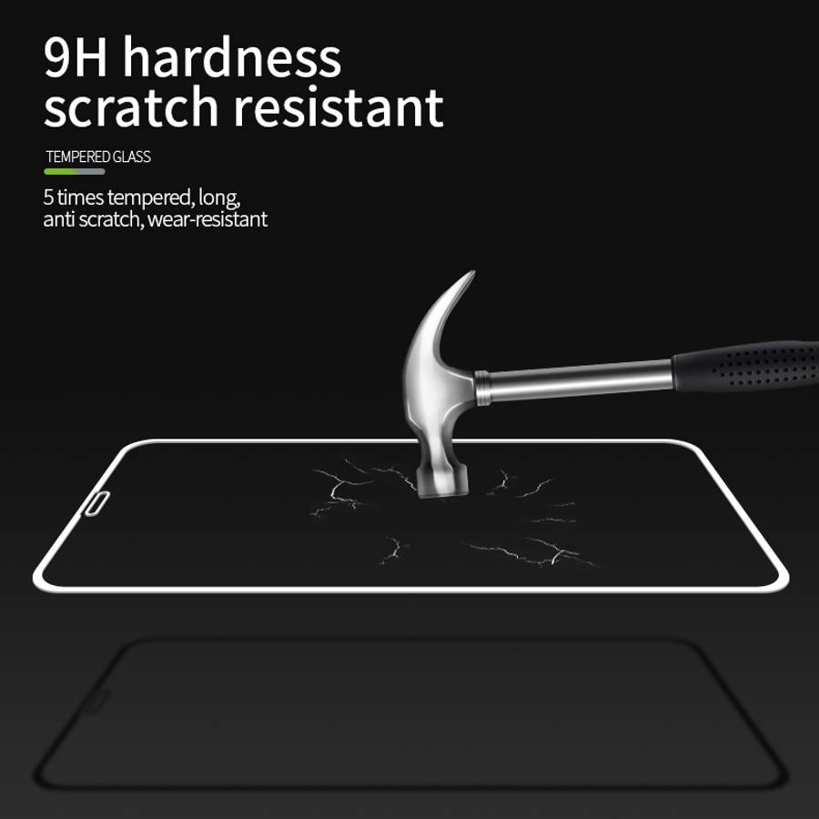 For iPhone 11 Pro Max MOFI 9H 2.5D Full Screen Tempered Glass Film(Rose Gold)