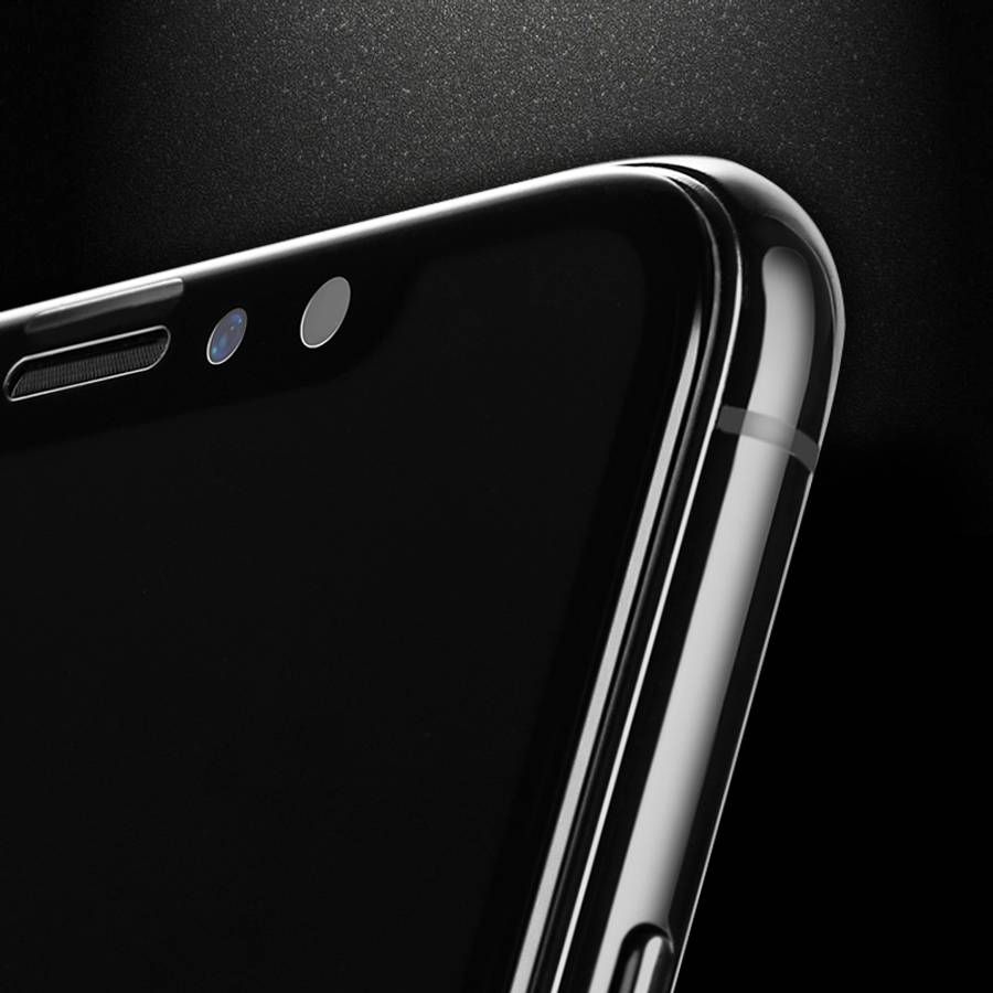For iPhone 11 Pro Max mocolo 0.33mm 9H 2.5D Full Glue Tempered Glass Film(Black)
