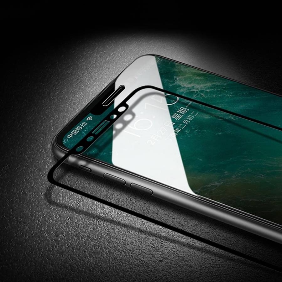 For iPhone 11 Pro 2pcs mocolo 0.33mm 9H 2.5D Full Glue Tempered Glass Film(Black)