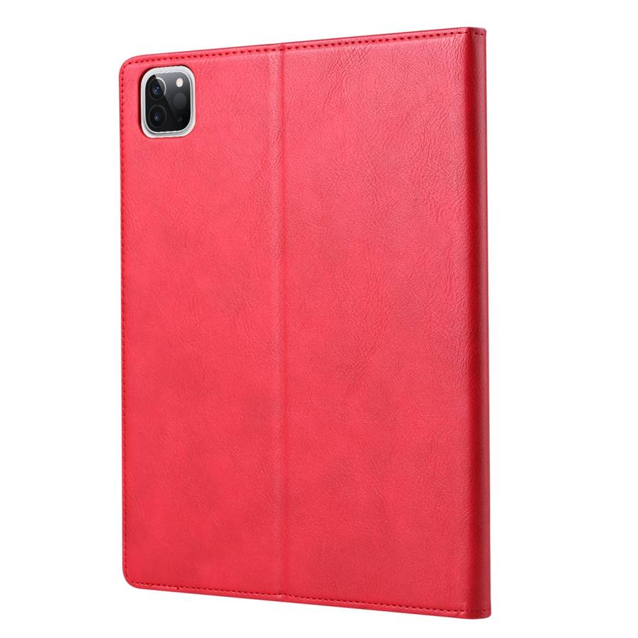 For iPad Pro 11 (2020) Knead Skin Texture Horizontal Flip Leather Tablet Case with Photo ... (Red)