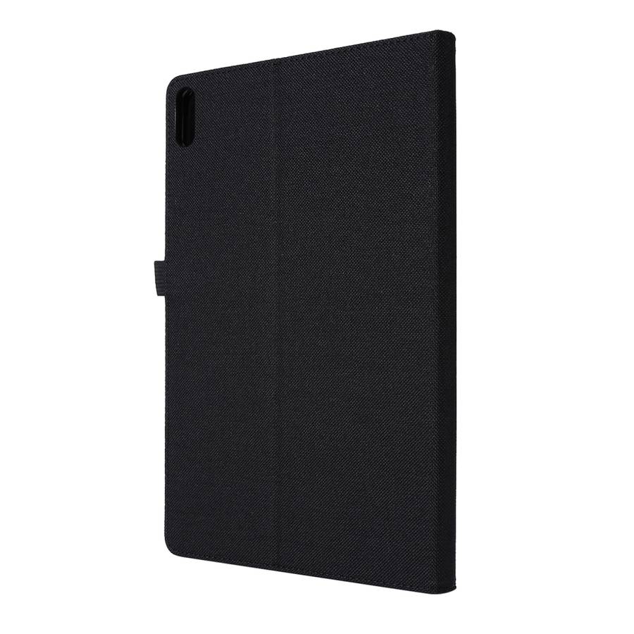 For Huawei Matepad Pro 10.8 Fabric + TPU Flat Protective case With Name Card Clip(Black)