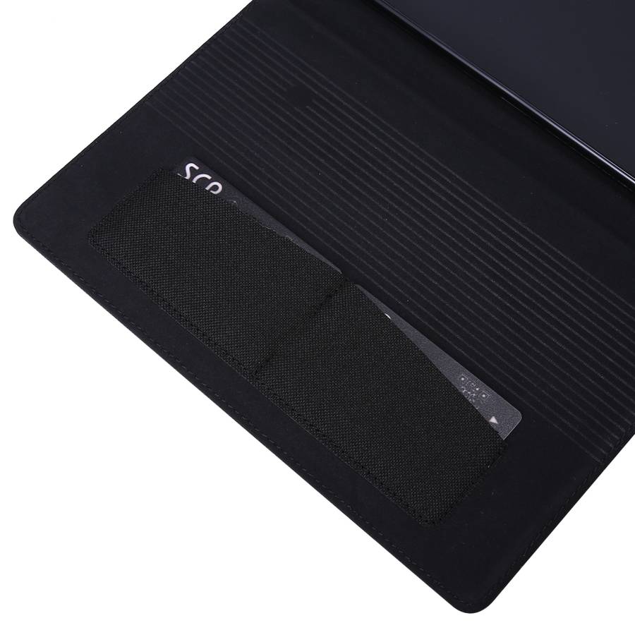For Huawei Matepad Pro 10.8 Fabric + TPU Flat Protective case With Name Card Clip(Black)