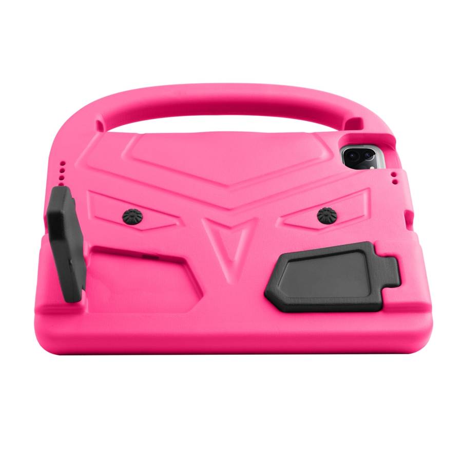 For iPad Pro 11 (2020) Sparrow Style EVA Children's flat Plate Fall Protection Tabl ... (Rose Red)