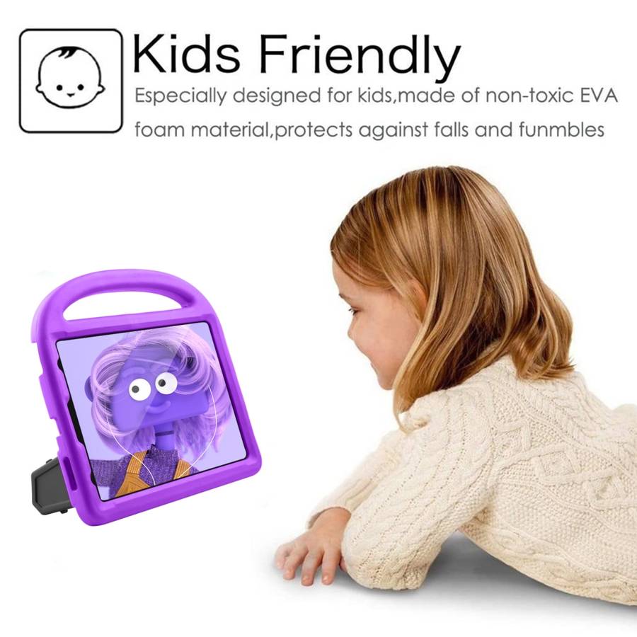 For iPad Pro 11 (2020) Sparrow Style EVA Children's flat Plate Fall Protection Tablet Case(Purple)