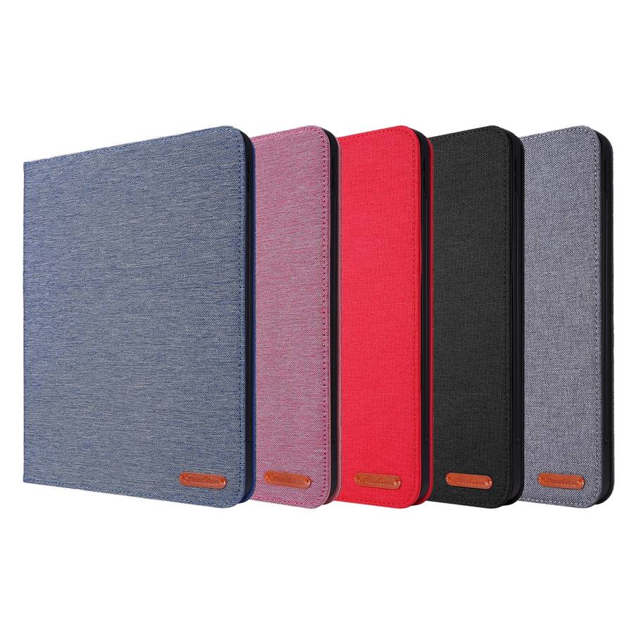 For iPad Pro 11(2020) Horizontal Flip TPU + Fabric PU Leather Protective Tablet Case wi ... (Gray)