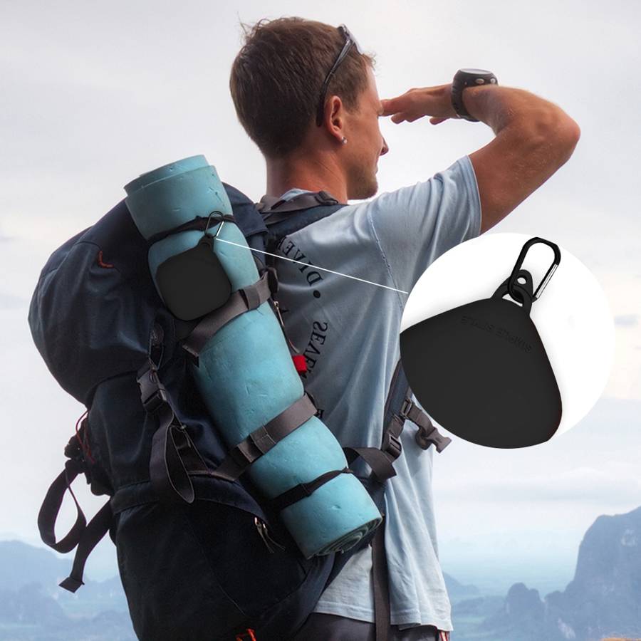 For Apple Beats Powerbeats Pro Bluetooth Headset Drop-roof Dust-proof Silicone Protecti ... (Blue)