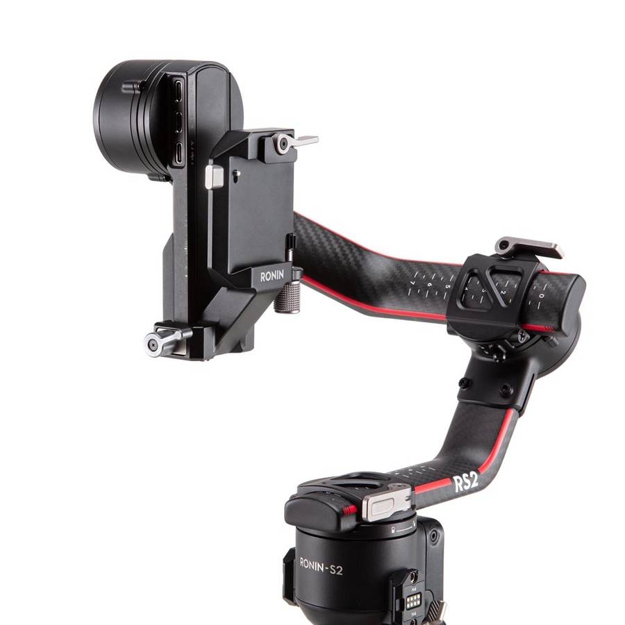 Original DJI R Vertical Camera Mount Offers Reliable Vertical Shooting for Longer Durations On RS 2