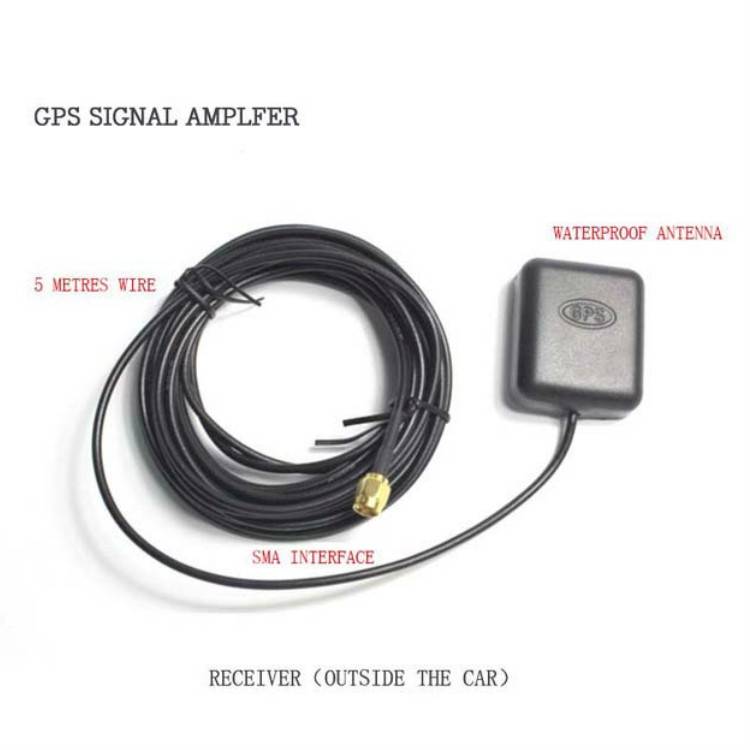 ANT-1575R GPS Car Antenna GPS Signal Repeater Antenna Amplifier Antenna SMA Interface