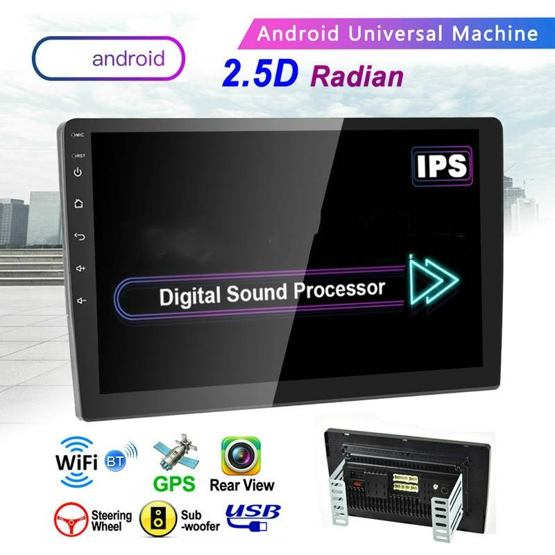 Universal Machine Android Smart Navigation Car Navigation DVD Reversing Video Integrated Machine, Si