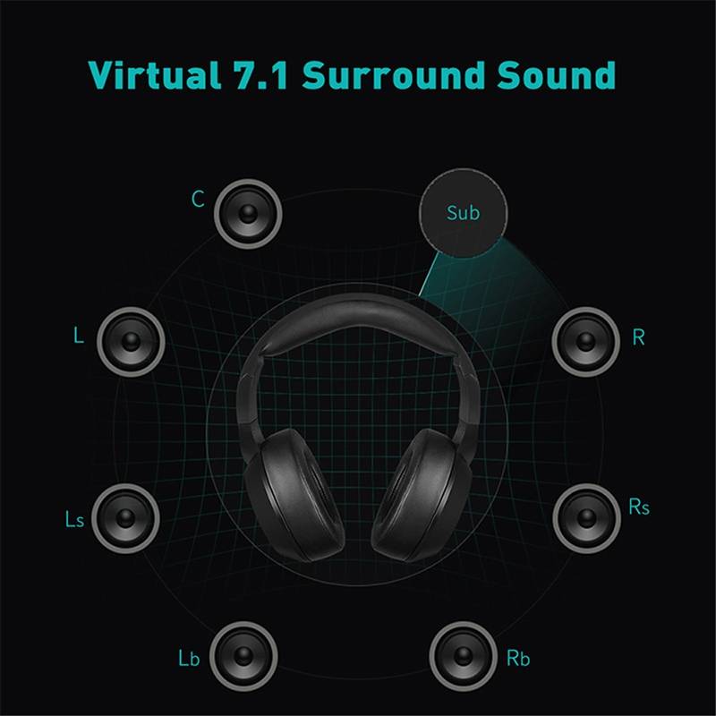 NUBWO N11 Gaming Subwoofer Headphone with Mic, Style:Single 3.5mm(Black and Red)