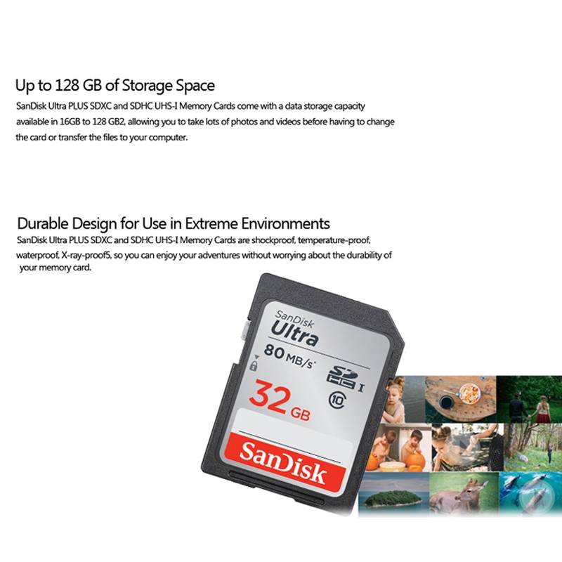 SanDisk Video Camera High Speed Memory Card SD Card, Colour: Silver Card, Capacity: 64GB
