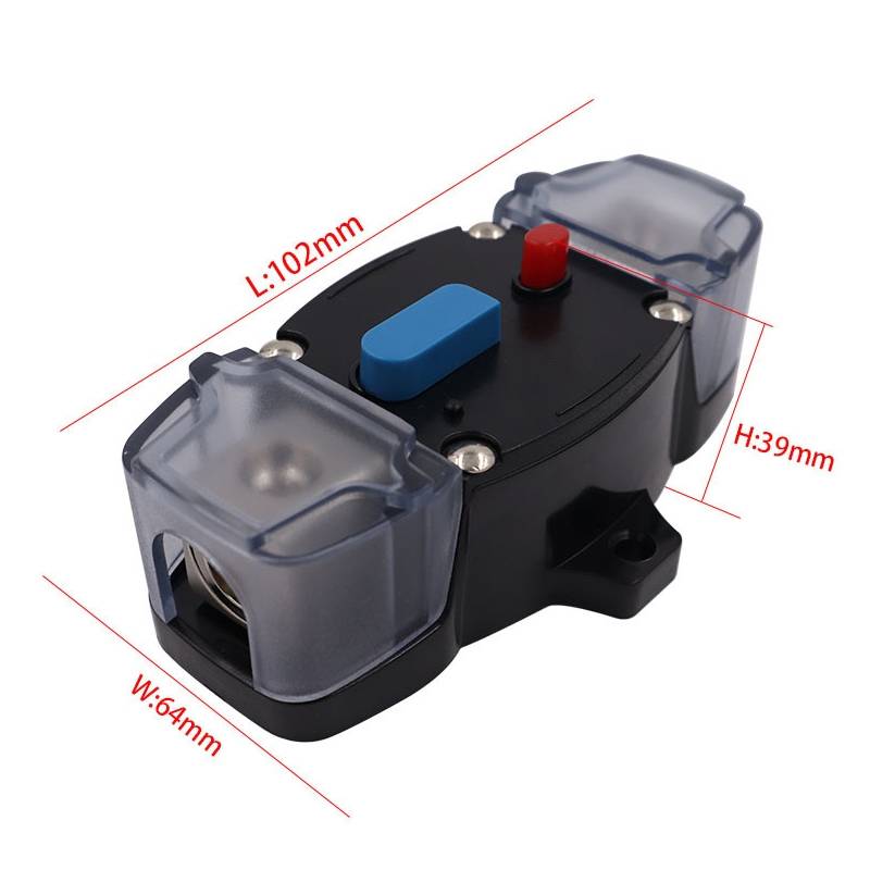 CB8 Car Route Yacht Ship Audio Refit Automatic Circuit Breaker Power Circuit Protection Insurance Sw