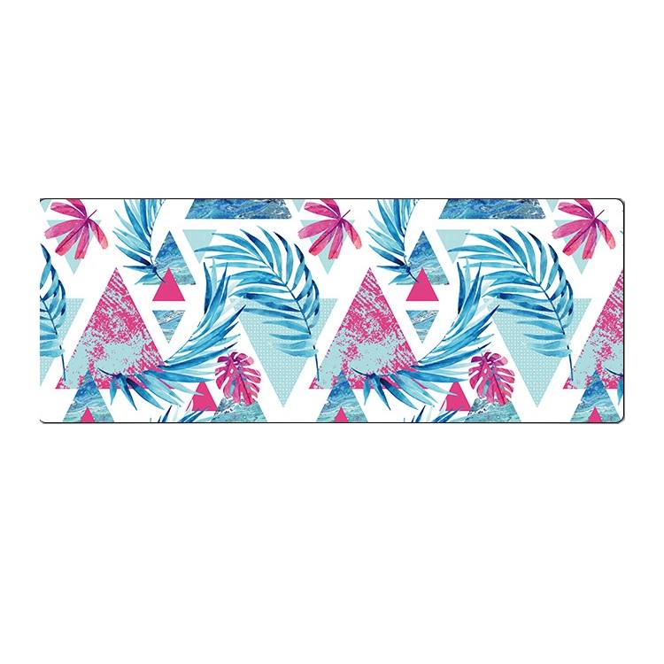 800x300x4mm Office Learning Rubber Mouse Pad Table Mat(10 Tropical Rainforest)