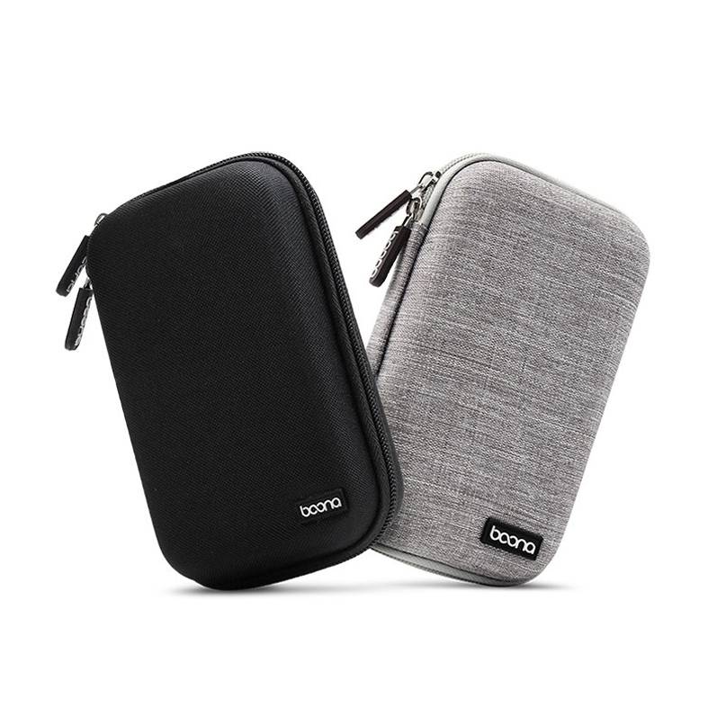 Baona BN-F010 2.5 inch Mobile Hard Disk Single Layer Storage Bag Power Bank Protection Storage Bag(