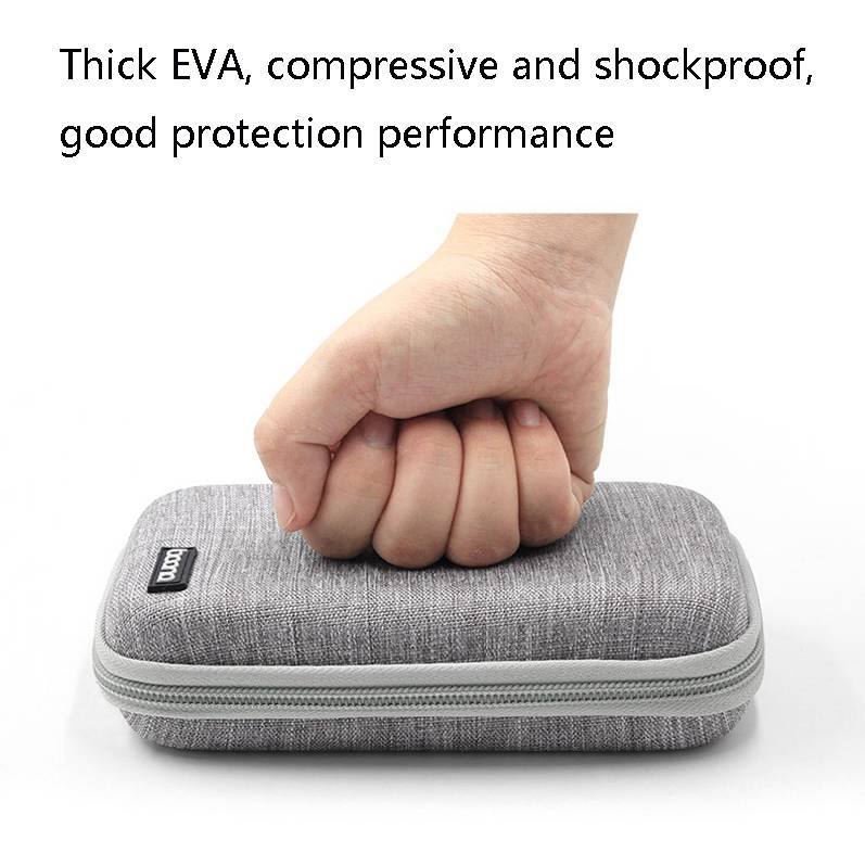 Baona BN-F010 2.5 inch Mobile Hard Disk Single Layer Storage Bag Power Bank Protection Storage Bag(