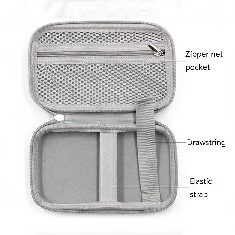 Baona BN-F010 2.5 inch Mobile Hard Disk Single Layer Storage Bag Power Bank Protection Storage Bag(