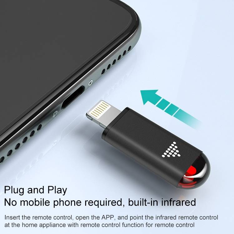 R09 Mobile Phone Intelligent Remote Control Infrared Mobile Phone Remote Control, Interface: 8 Pin (