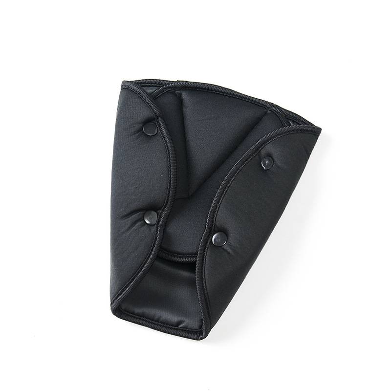 Car Seat Safety Belt Cover Sturdy Adjustable Triangle Safety Seat Belt Pad Clips Child Protection(Re